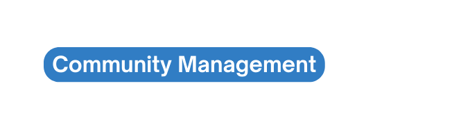 Community Management